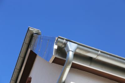Galvanized Gutter Installation detail